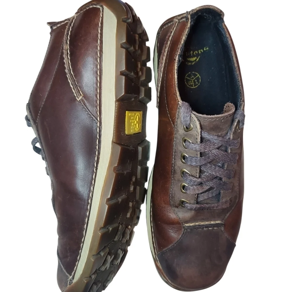 Dr. Martens Brown Leather Lace-Up Shoes